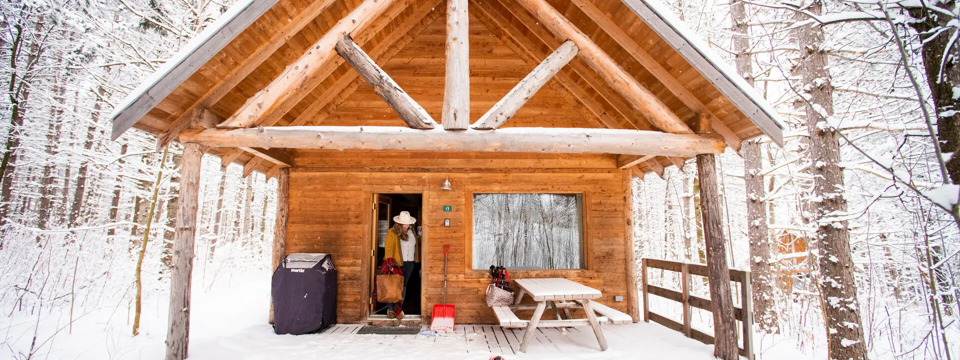 Sutton hiver Québec