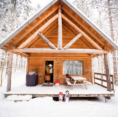 Sutton hiver Québec