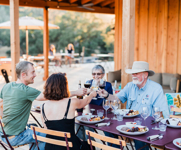 Group getaway in Wine Country, California