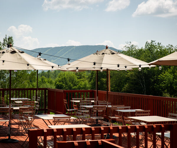 Enjoy on-site dining with panoramic views