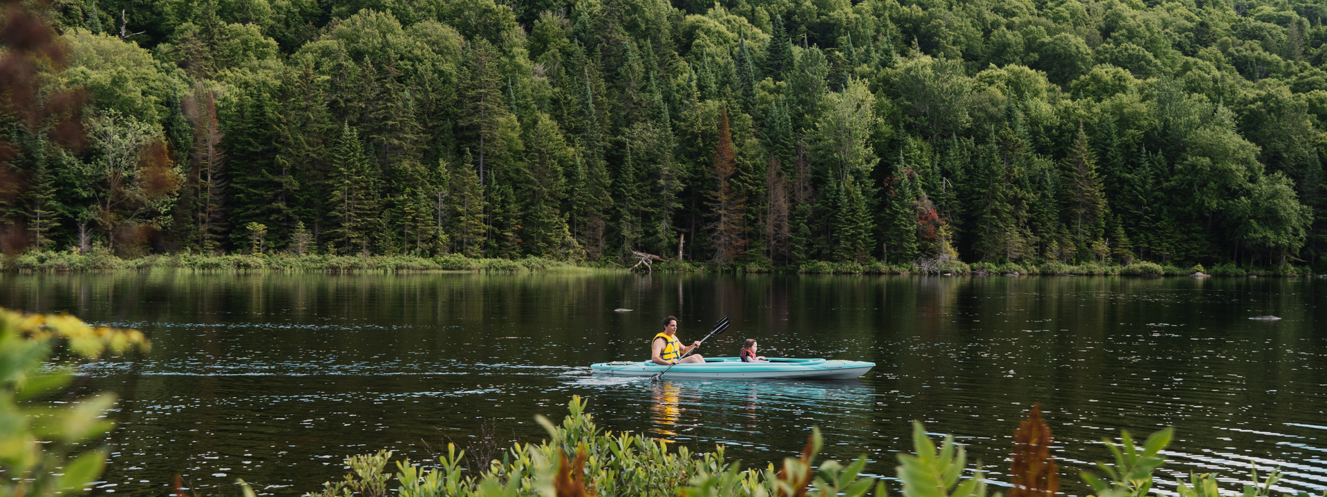 Des activités pour toute la famille sont à découvrir à Huttopia Les Deux-Lacs Laurentides