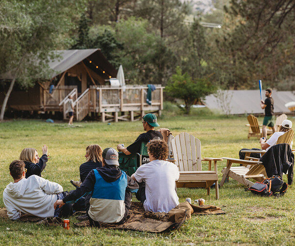 Retraite corporative ou de groupe dans les superbe camping Huttopia