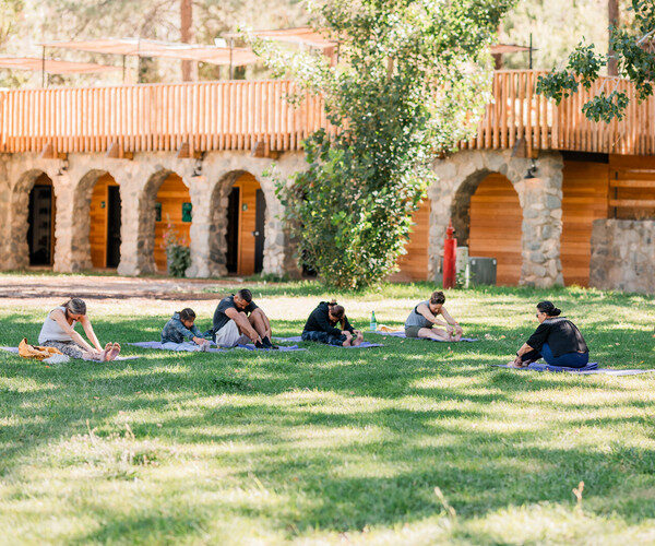 Session de yoga pour déconnecter et se recentrer sur l'essentiel en pleine nature