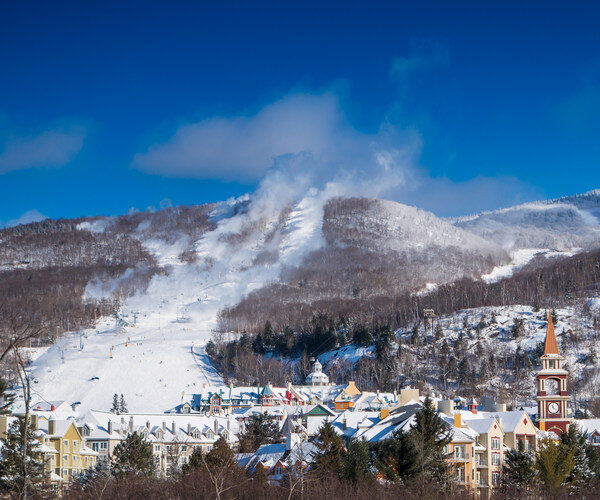 Station de ski du Mont Tremblant au québec
