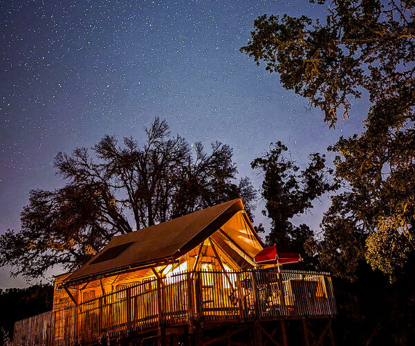 Stargazing nights at Huttopia Wine Country